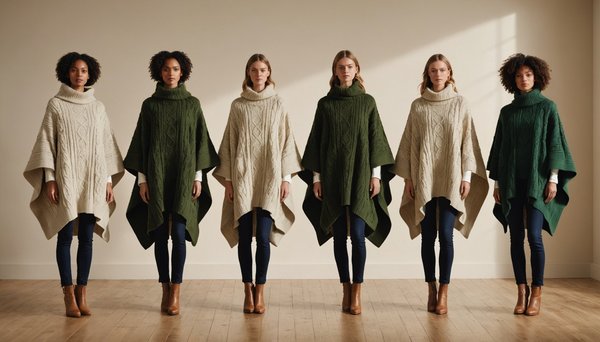 10 ponchos tendance pour un look à la fois chic et douillet